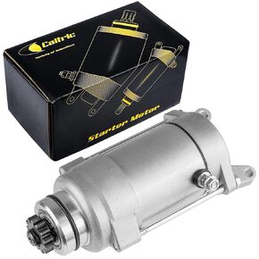 Caltric Starter Compatible with Yamaha XVS11 XVS1100 V-Star 1100 / Classic/Custom/Silverado 1999-2009 5EL-81890-00-00 / 5EL-81890-01-00