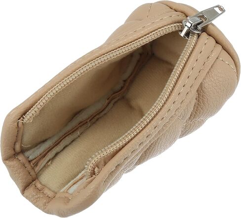 uxcell Light Brown Car Interior Zip Cosure Gear Stick Shift Knob Cover Protector in Saudi Arabia