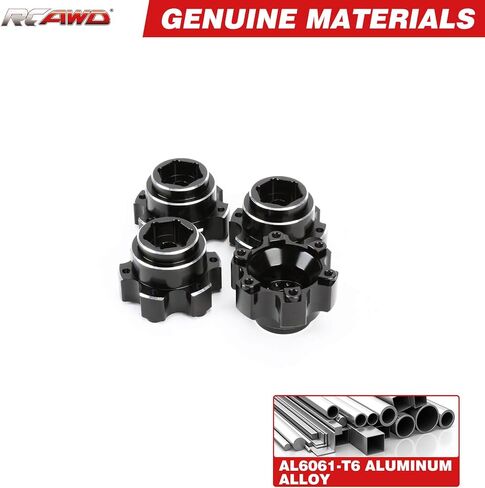 RCAWD for Pro-Line 1/10 6x30 to 14mm Aluminum Wheel Hex Adapters & for ARRMA Granite 3S & Senton 3S Upgrades Parts #PRO634600 in Saudi Arabia