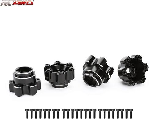 RCAWD for Pro-Line 1/10 6x30 to 14mm Aluminum Wheel Hex Adapters & for ARRMA Granite 3S & Senton 3S Upgrades Parts #PRO634600 in Saudi Arabia