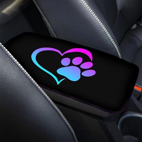 Breathable Car Center Console Cover American Flag Armrest Cushion Car Interior Accessories Car Armrest Seat Box Cover Easy to Install and Clean in Saudi Arabia