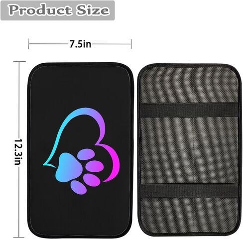 Breathable Car Center Console Cover American Flag Armrest Cushion Car Interior Accessories Car Armrest Seat Box Cover Easy to Install and Clean in Saudi Arabia