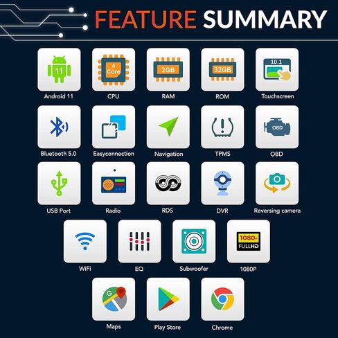 AMASE AUDIO Android 13 Car Stereo, Octa Cores (4+64GB), Wireless Carplay Android auto, DSP+, 10.1" Rotated Touchscreen, 1Din for Universal, Support WiFi Bluetooth 5.0/Rear Camera in Saudi Arabia