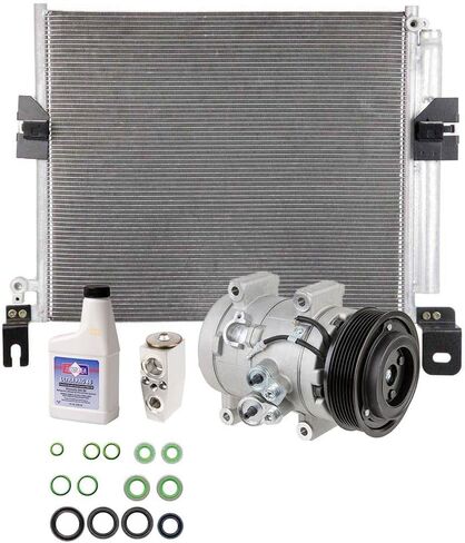 مجموعة مكيف الهواء مع مكثف وضاغط تيار متردد ومجفف لسيارة Toyota Tacoma 2013 2014 2015 - BuyAutoParts 60-82723R6 جديد in Saudi Arabia