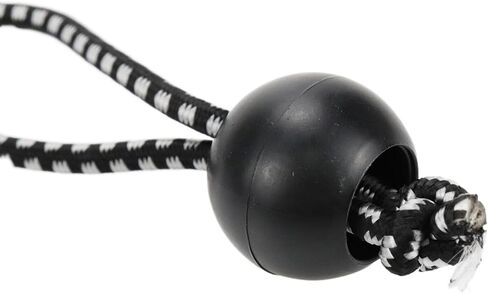 20 Pcs 3 Inch Tarp Bungee Balls,Ball Bungee Canopy Tarp Tie Down Cord,Storage Ropes for Indoor and Outdoor,8cm (Black and White) in Saudi Arabia