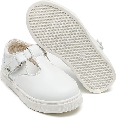 DADAWEN Girls Cute Mary Jane Flats School Uniform Shoes Comfort Sneakers (Toddler/Little Kid/Big Kid) in Kuwait