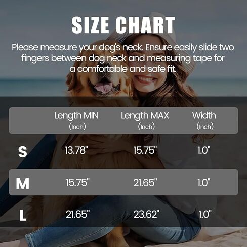 Airtag Dog Collar with Reflective Dog Collar and Light Up Dog Collar for Night Walking and Dog Camping-Dog Light Up Collar with Rechargeable Waterproof Light Can Glow in The Dark Collars(Black,S) in Kuwait