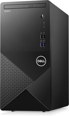 كمبيوتر مكتبي للأعمال طراز Vostro 3910 من Dell | معالج انتل كور i3-12100 من الجيل الثاني عشر | 16 جيجا رام | ٢٥٦ جيجابايت إس إس دي + ١ تيرابايت إتش دي دي | واي فاي 6 | دي في دي آر دبليو | اتش دي ام اي | منفذ العرض (يدعم 4K) | ويندوز 11 برو in Kuwait