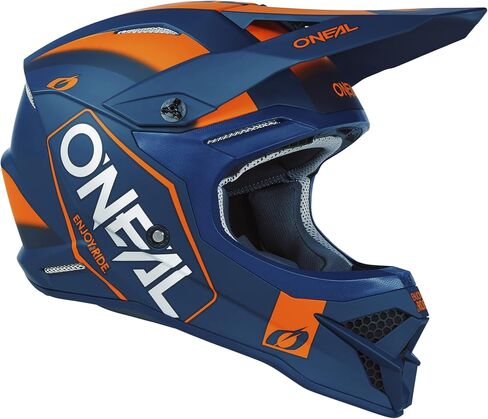 O'Neal 3 SRS Helmet Hexx Blue/Orange, LG in Saudi Arabia