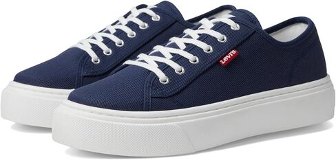 Levi's® Women's Dakota CVS Sneaker, Navy, 10 in Saudi Arabia