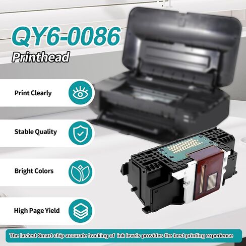 رأس الطباعة QY6-0086، متوافق مع طابعات Canon MX922 IX6840 IX6850 IX6780 IX6880 IX6770 MX721 MX722 MX725 MX726 MX727 MX720 MX928 MX728 MX920 MX924 MX925 MX96، استبدال رأس الطباعة QY6-0086 in Saudi Arabia