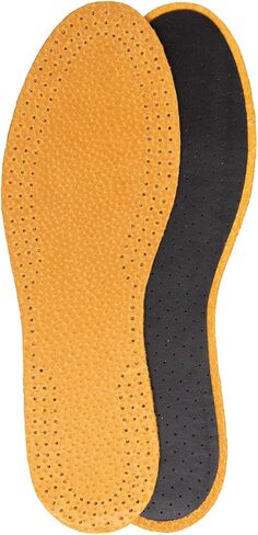 مجموعة من 6 أزواج من نعال الأحذية الجلدية المصنوعة من الكربون للرجال والنساء مع طبقة سفلية من الكربون المنشط، وحشوات بديلة، وقبعات (رجال / 8 أمريكي / 41 يورو) in Kuwait