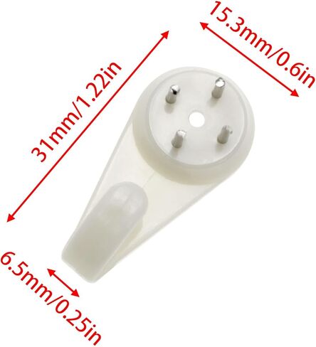 دريوال خطاطيف تعليق الجص السنانير هرقل السنانير إطار غير محدد صور هوك السحابة Traceless شماعات جدران صلبة 30 قطعة in Kuwait