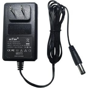 AC/DC Adapter Charger Compatible with HOMPANY SmartVac11 Smartvac 11, Laresar Ultra 7 29.6V 2500mAh 29.6VDC 2.5Ah Lithium Li-ion Battery Pack 500W 40Kpa Cordless Stick Vacuum Cleaner Power Cord