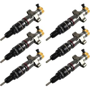 557-7633 20R-8968 20R-8064 Common Rail Fuel Injector 6-Pack for Caterpillar C9 Engine 330D 340D 336D 340D2 336D2 Excavator 140M 160M Motor Grader
