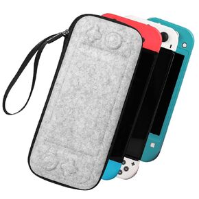 SARLAR Switch Hard Carrying Case Compatible with Nintendo Switch/Switch OLED/Switch Lite, Portable and Lightweight Bag with 16 Games Cartridges Suitable for Travel and Storage