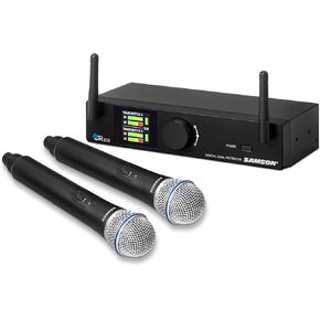Samson Concert XD2 Two Channel Digital Wireless Handheld System - Great for Singers, Presenters, Worship Leaders and Karaoke