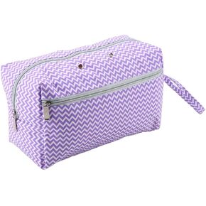QANYEGN Small Crochet Bag Organizer, Yarn Storage Bag, Portable Crochet Kniing Bag to Organize Kniing Tools and Accessories (Straight L Size)