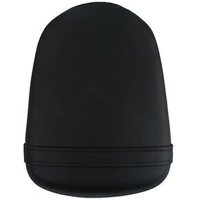 Black Leather Rear Seat Motorcycle Passenger Pillion Seat Cushion Fits for Suzuki GSXR GSX-R 1000 2003-2004
