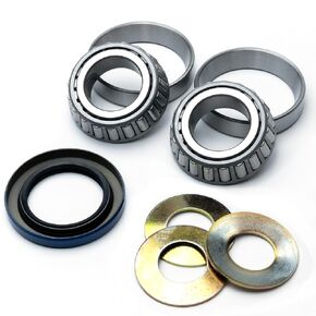 HD Switch Caster Fork Spindle Bearing Kit w/Improved Seal & Spring Washers fits Ferris Snapper 5020883SM 5020884SM 5021072SM 5025449SM F50XT F150XT F200XT IS500 IS1500Z IS2000Z IS2500Z IS3100Z IS4500Z