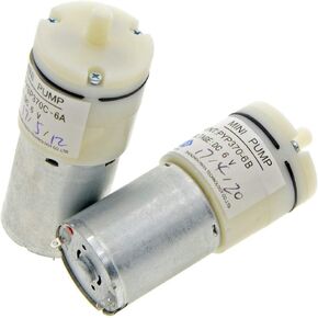 RUIAN DC 6V Mini Air Pump Motor for Aquarium Tank Oxygen Circulate, 2 Pack