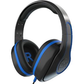 ThinkWrite Technologies REVO TW300, Premium Wired Over-Ear Headphones, Noise Reducing Headphones with 3.5mm Jack, Black