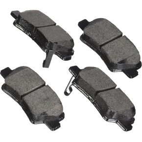 Akebono ACT1544 Ultra-Premium Ceramic Rear Disc Brake Pads , GREY