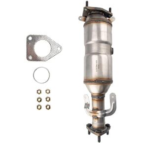 Rear Catalytic Converter w/Gasket Compatible with Accord 2.4L 2003-2007 LX DX LX SE EX EX-L/Special Edition/Value Package Replace # 16299 1Pcs ​(EPA Compliant)