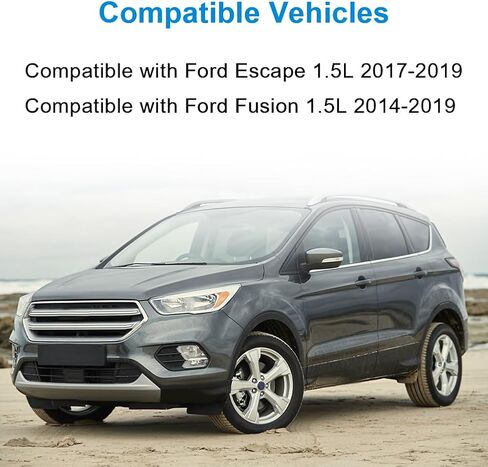JDMON Engine Auxiliary Electric Water Pump Assembly Replacement for Ford Escape 1.5L 2017-2019, Fusion 1.5L 2014-2019 Replacement for DS7G8C419CB in Saudi Arabia