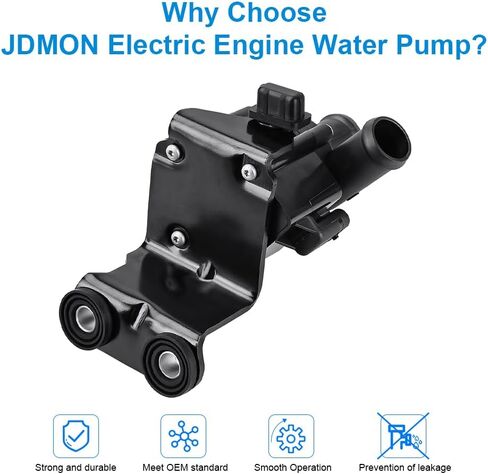 JDMON Engine Auxiliary Electric Water Pump Assembly Replacement for Ford Escape 1.5L 2017-2019, Fusion 1.5L 2014-2019 Replacement for DS7G8C419CB in Saudi Arabia