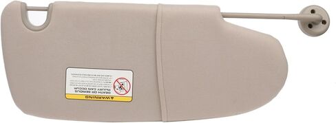 SCITOO Left & Right sides Gray Sun Visor Assembly fit for 2002 2003 2004 2005 2006 2007 2008 for Dodge Ram 1500 w/o Sunroof in Saudi Arabia