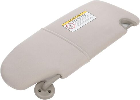 SCITOO Left & Right sides Gray Sun Visor Assembly fit for 2002 2003 2004 2005 2006 2007 2008 for Dodge Ram 1500 w/o Sunroof in Saudi Arabia