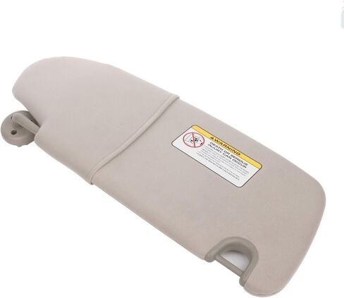 SCITOO Left & Right sides Gray Sun Visor Assembly fit for 2002 2003 2004 2005 2006 2007 2008 for Dodge Ram 1500 w/o Sunroof in Saudi Arabia