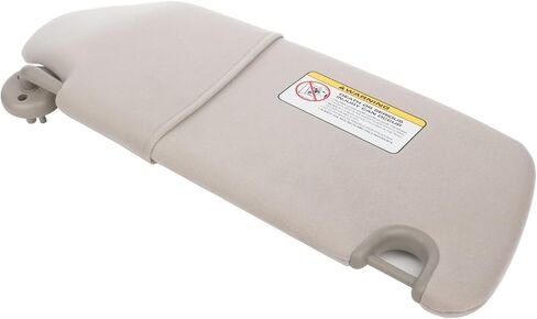 SCITOO Left & Right sides Gray Sun Visor Assembly fit for 2002 2003 2004 2005 2006 2007 2008 for Dodge Ram 1500 w/o Sunroof in Saudi Arabia