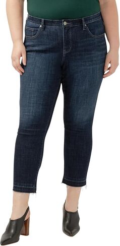JAG Jeans Women's Plus Size Carter Mid Rise Girlfriend Jeans in Saudi Arabia