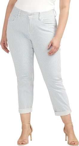 JAG Jeans Women's Plus Size Carter Mid Rise Girlfriend Jeans in Saudi Arabia