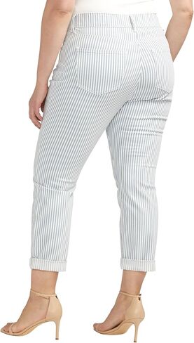 JAG Jeans Women's Plus Size Carter Mid Rise Girlfriend Jeans in Saudi Arabia