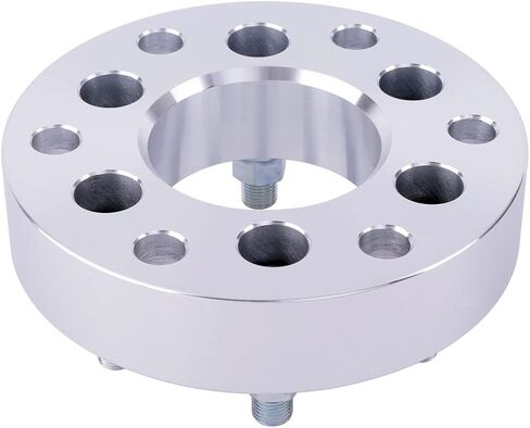 DCVAMOUS 4PC 6x5 to 6x5.5 Wheel Adapters 1 Inch with 12x1.5 Studs 78.1mm Bore Compatible with Chevrolet GMC 6 Lug 6x127 to 6x139.7 for 2003-2006 SSR | 2002-2009 Trailblazer | 2002-2009 Envoy in Saudi Arabia