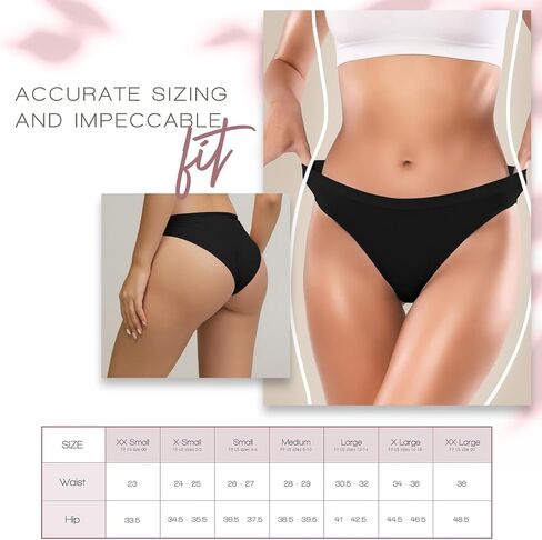 Alyce Intimates Seamless Underwear for Women, Panties for Women, Bikini 12 Pack | Calzones Para Mujer in Kuwait