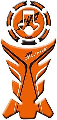 دراجة نارية الراتنج عالية الجودة أثار خزان الوقود وسادة واقية ملصق لاصق لامع ورائع ل KTM DUKE 390 in Kuwait