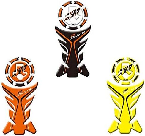 دراجة نارية الراتنج عالية الجودة أثار خزان الوقود وسادة واقية ملصق لاصق لامع ورائع ل KTM DUKE 390 in Kuwait