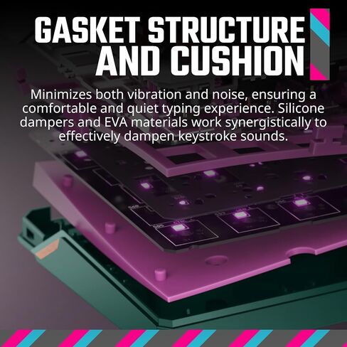 لوحة مفاتيح ألعاب RGB ميكانيكية لاسلكية من Cooler Master MK770 Macaron، Kailh Box V2 Click White Switchs، هيكل الحشية، قابل للتبديل السريع، Bluetooth|2.4 جيجا هرتز، قرص باللمس ثلاثي الاتجاهات، QWERTY (MK-770-MCKW1-US) in Saudi Arabia