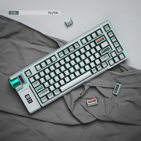 Keytok CTRL Tri-Side Transparent PBT-PC Keycap Set (Mint) in Kuwait