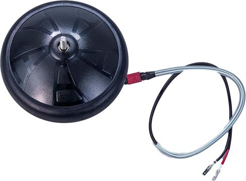 AlveyTech 6" Front Wheel Assembly for the Razor Crazy Cart Shift & Lightshow (Versions 1+) - Durable Wheels with 24 Volt Hub Motor with Harness & Hardware, Replacement Drift Cart Parts and Accessories in Saudi Arabia
