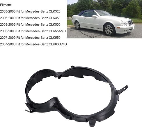 Headlight Gasket, Car Right Headlight Sealing Gasket Right Front Headlight Seal Gasket 2098260291 Suitable For CLK320 CLK350 CLK500 CLK55 AFor CLK550 CLK63 AFor in Saudi Arabia