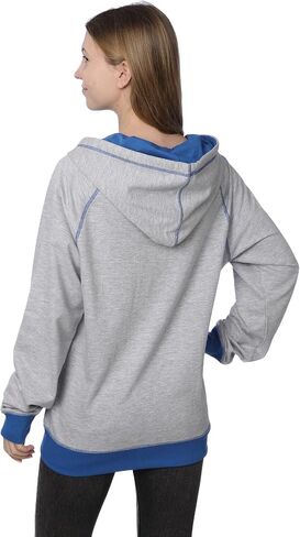 سويت شيرت نسائي من French Terry Active ذو قلنسوة بسحاب كامل ومتوفر بمقاس كبير in Kuwait