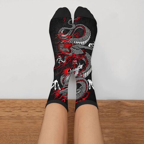 Casual Funny Funky Novelty Fashion Comfortable Socks For Men Women Crazy Dress in Saudi Arabia