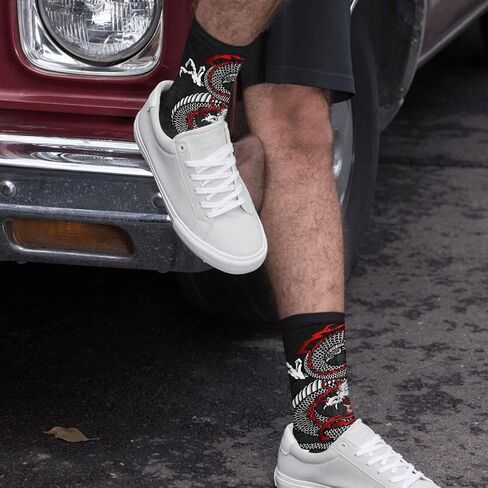 Casual Funny Funky Novelty Fashion Comfortable Socks For Men Women Crazy Dress in Saudi Arabia