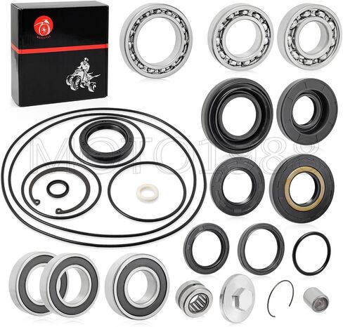 Rear Differential & Axle Bearing Seal Kit For HONDA Rancher 350 TRX350 TE/TM/FE/FM ES S 2000-2006 in Saudi Arabia