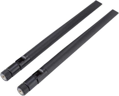 Socobeta 2PCS IPX4 Network Card Cable M.2/NGFF Network Card Cable and 2X 6DBi Antenna for 9260NGW /7265AC/9650AC /BCM94360 in Saudi Arabia